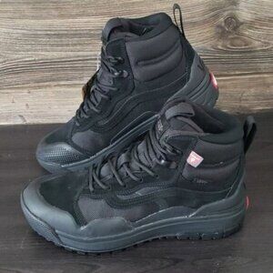 New Vans Ultrarange Exo Waterproof Black Ankle Boots Sneakers
